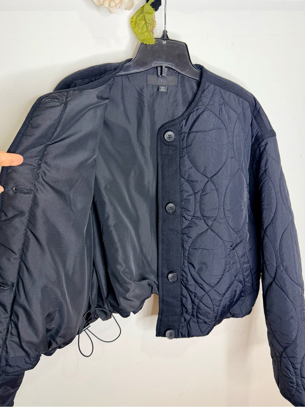 Zara Short Padded Jacket - Picture 8 of 11